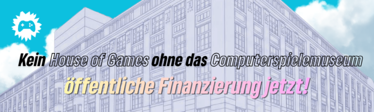 Pixelgrüne startet offenen Brief an Bund und Berliner Senat – über 40 Erstunterzeichner*innen aus Games, Kultur und Politik